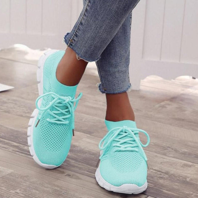Mesh-Turnschuhe für Frauen