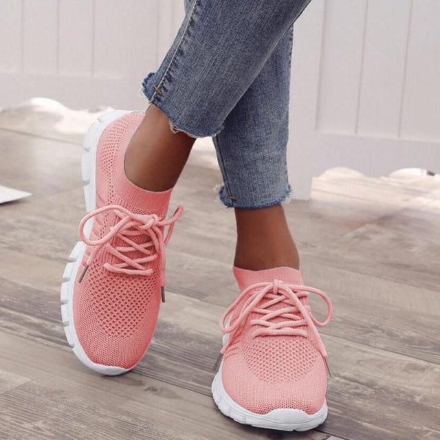 Mesh-Turnschuhe für Frauen