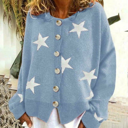 Warme Strickjacke für Frauen