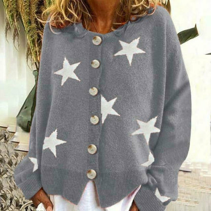 Warme Strickjacke für Frauen