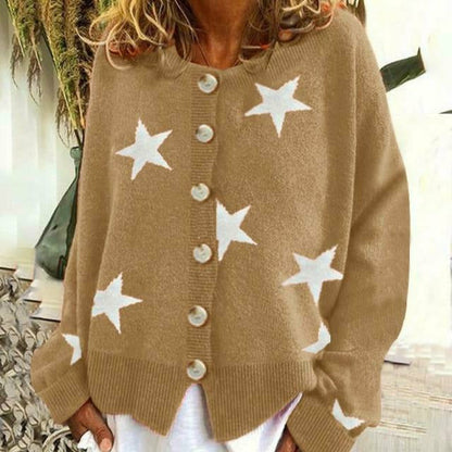 Warme Strickjacke für Frauen
