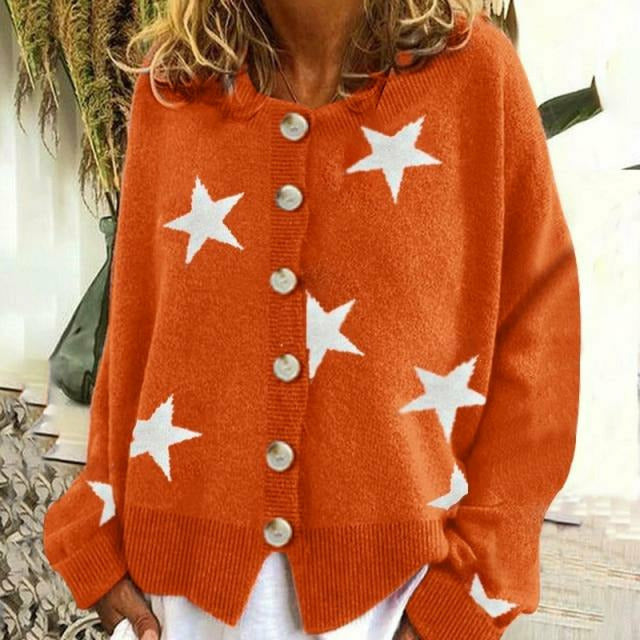 Warme Strickjacke für Frauen