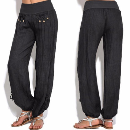 Trish - Haremshose mit hoher Taille