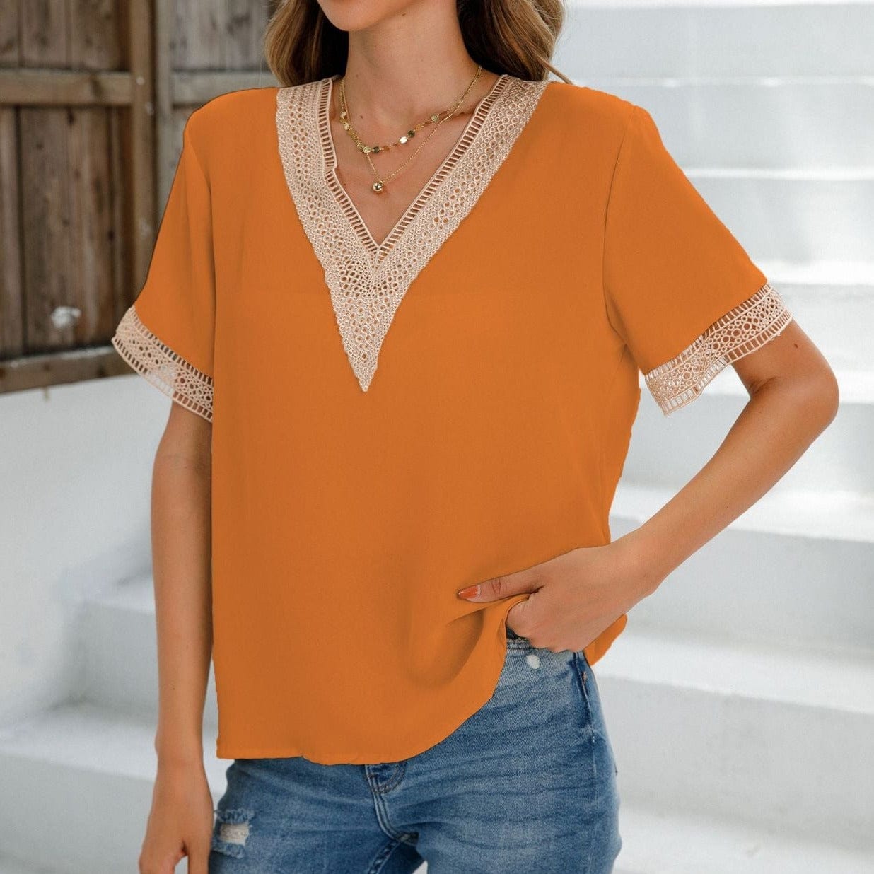 Petunia Boho-Bluse