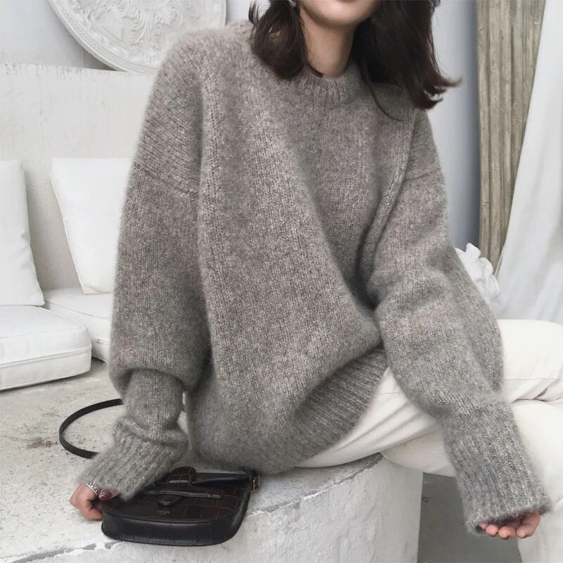 Zara - Schicker und stilvoller Herbstpullover mit langen Ärmeln für Damen