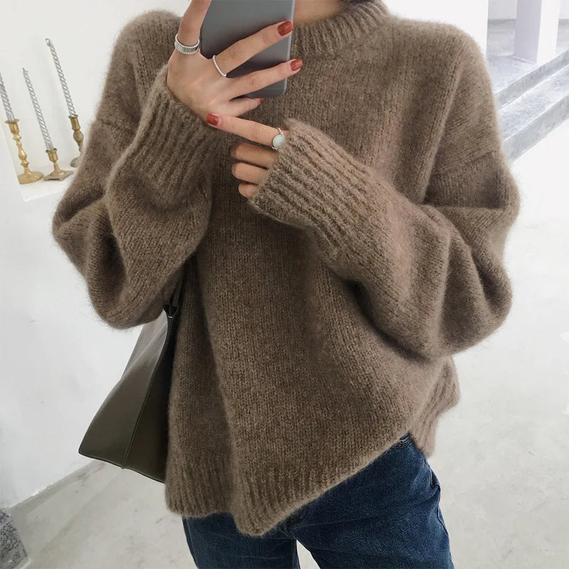 Zara - Schicker und stilvoller Herbstpullover mit langen Ärmeln für Damen