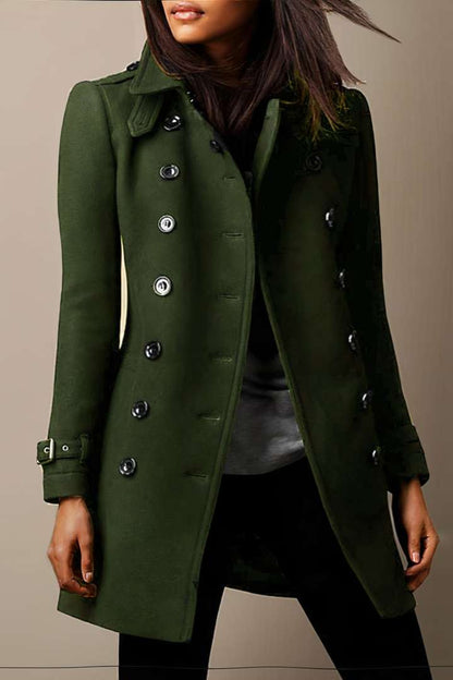 Bianca - eleganter langer Trenchcoat