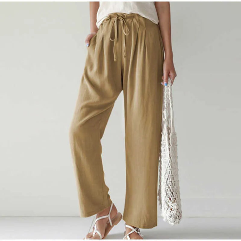 Gretel - Elastische Taille Faltentasche für Hosen mit weitem Bein