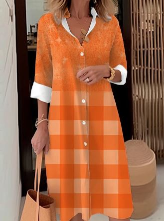 Beatrice - Elegantes Hemdblusenkleid
