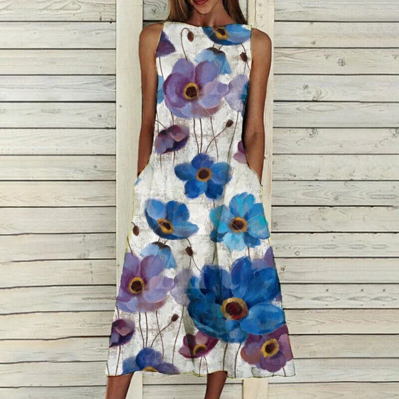 Olivia - Elegantes Kleid mit floralem Muster