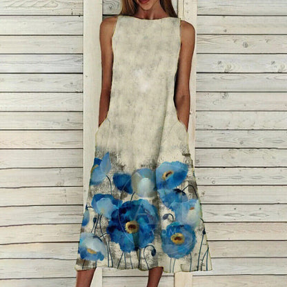 Olivia - Elegantes Kleid mit floralem Muster