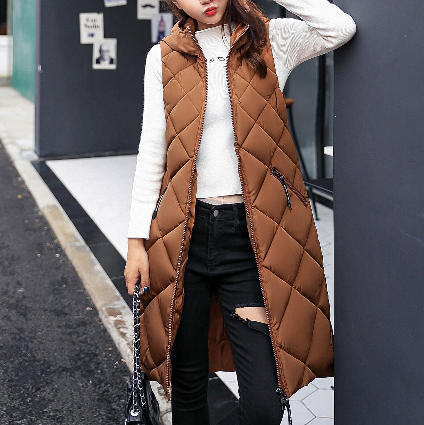 Kristen Bodywarmer | Lang & Stylisch