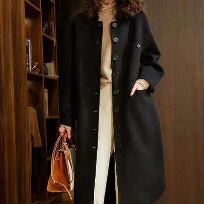 Demitria - Moderne lange Jacke für Frauen