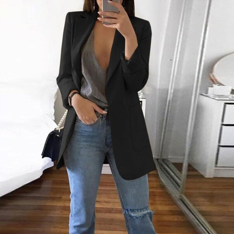 Elmirra - Elegante Jacke mit Taschen für Frauen