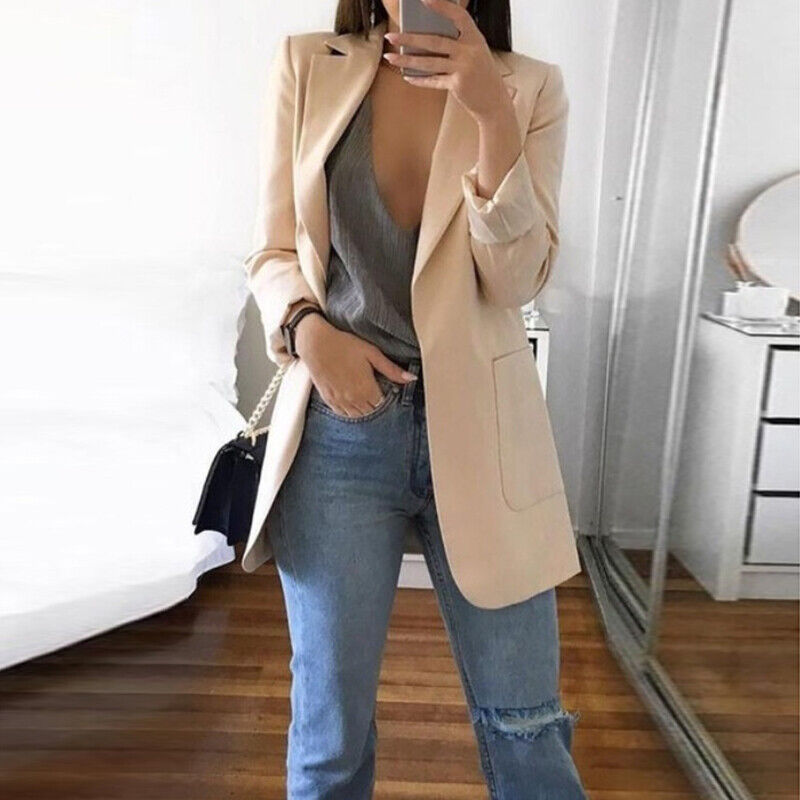 Elmirra - Elegante Jacke mit Taschen für Frauen