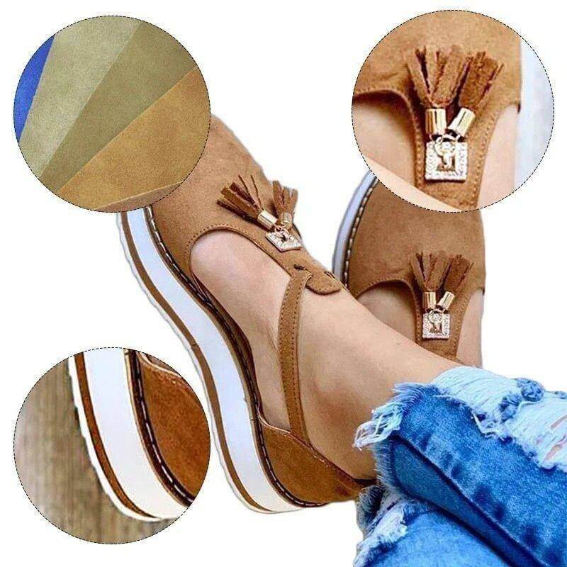 Mode Fransen | Lässige Sandalen