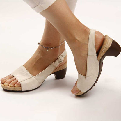 Zahra® | Orthopädische Sandalen mit bequemem Absatz