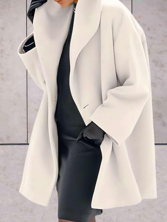 Hallie - eleganter lockerer Wintermantel