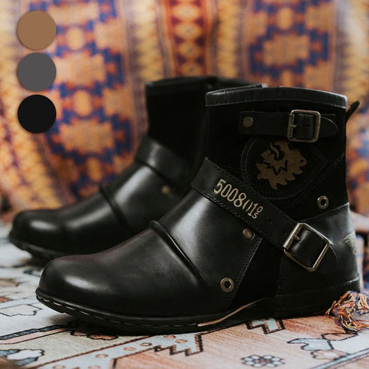 Nicolette - Klassische Gürtelstiefel für Frauen
