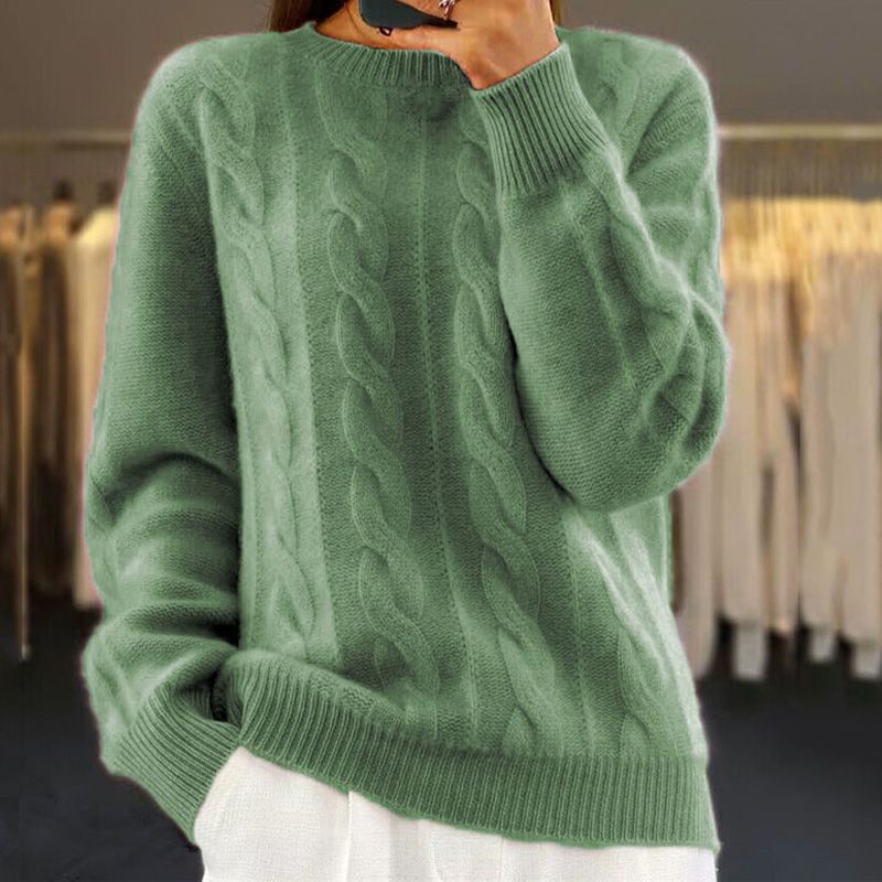 Ariane™ - Zopfpullover aus weicher Wolle