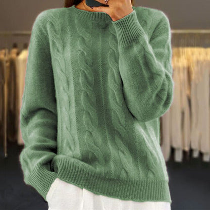 Ariane™ - Zopfpullover aus weicher Wolle