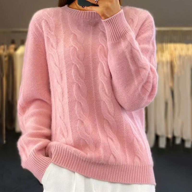Ariane™ - Zopfpullover aus weicher Wolle