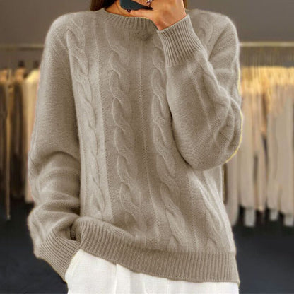 Ariane™ - Zopfpullover aus weicher Wolle