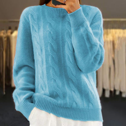 Ariane™ - Zopfpullover aus weicher Wolle