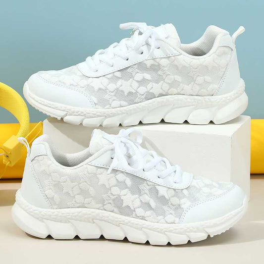 Felicity - Atmungsactivee Turnschuhe mit runden Nasen