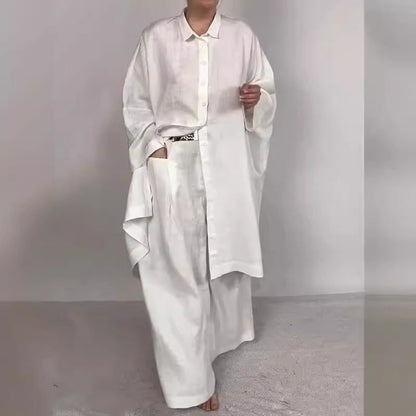 Rosaliana - Stilvolles, lockeres Outfit-Set für Frauen