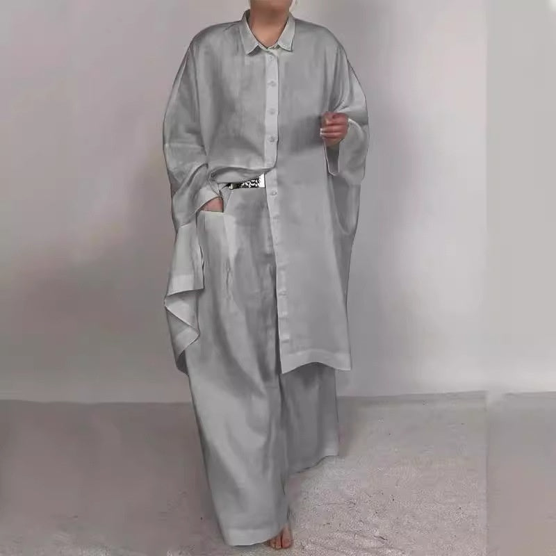 Rosaliana - Stilvolles, lockeres Outfit-Set für Frauen