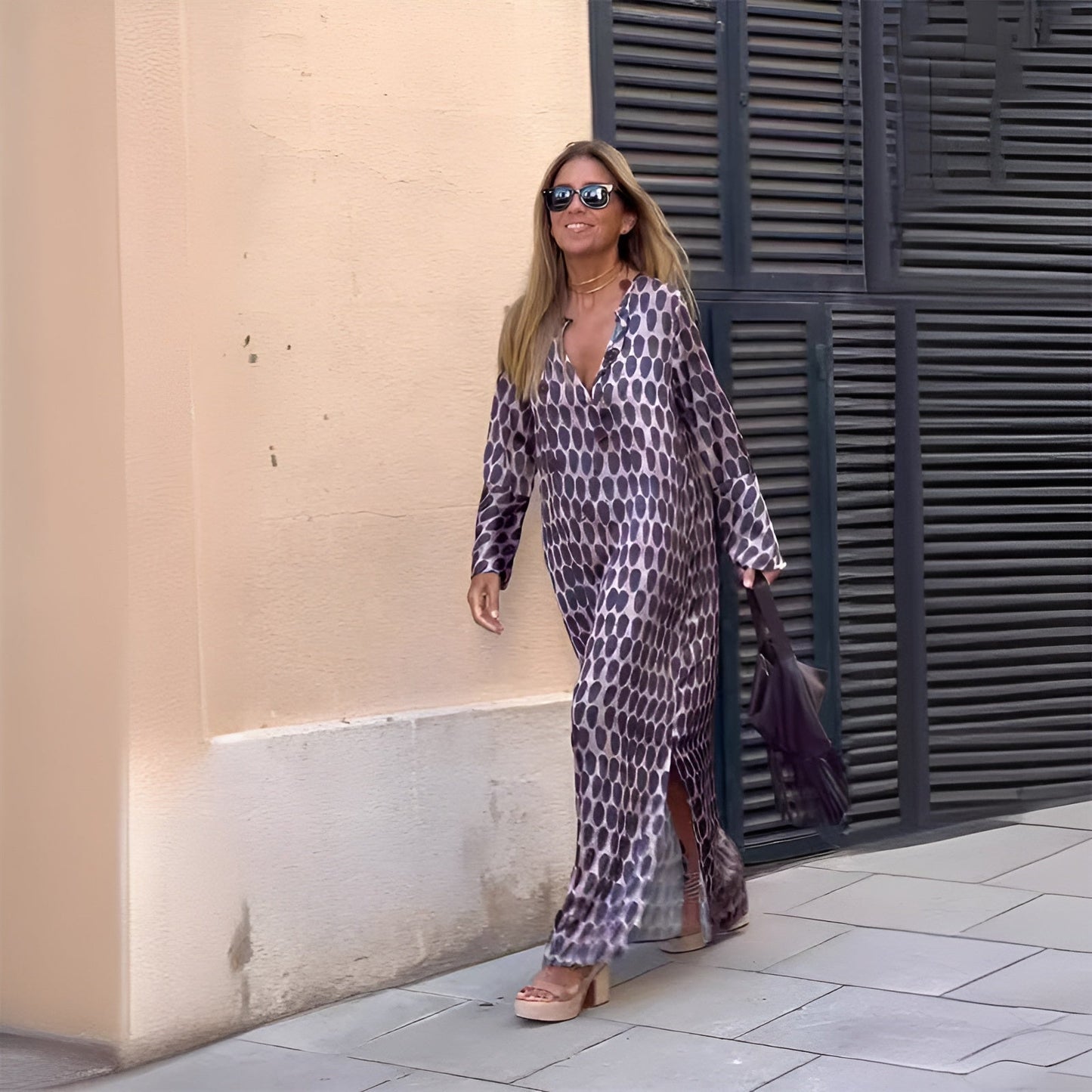 Leichtes Boho-Kleid