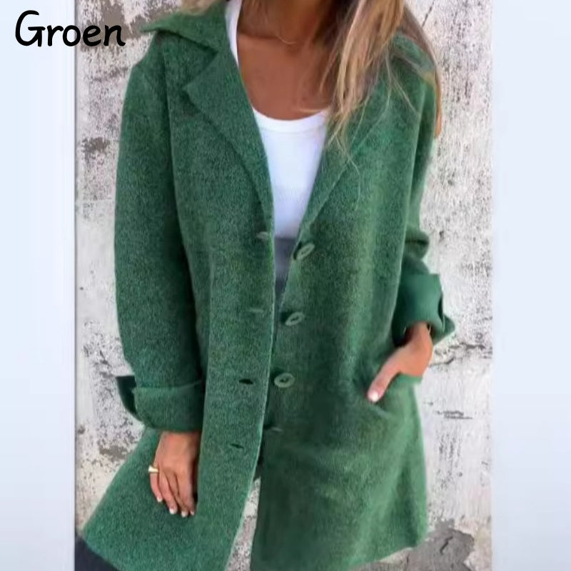 Lotteyla - Schicker langer Mantel für Frauen