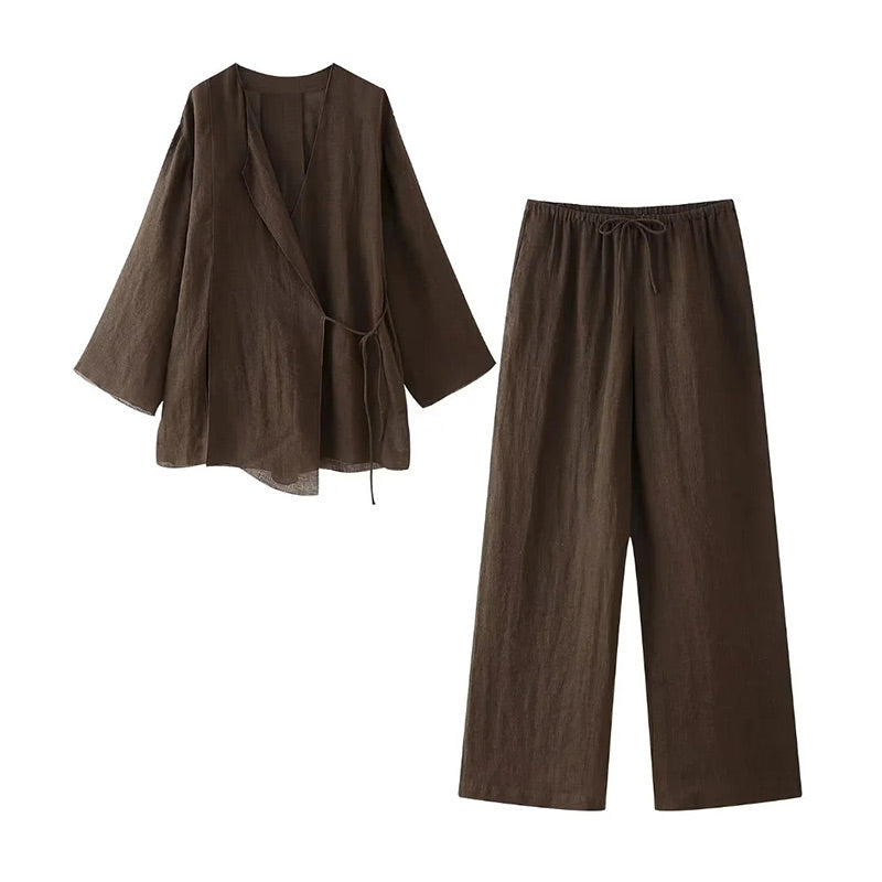 Yuna - Elegantes Wickelset für Frauen