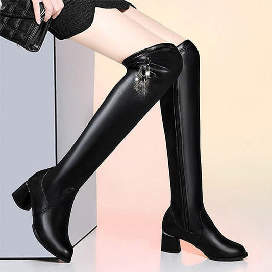 Romilly - Elegante Kniestiefel für Frauen