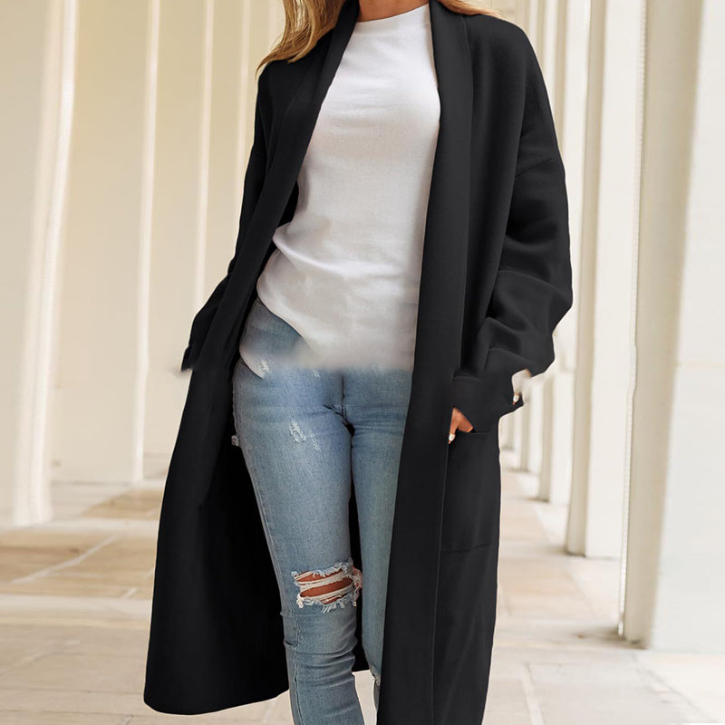 Brandy - Klassische lange Jacke für Frauen