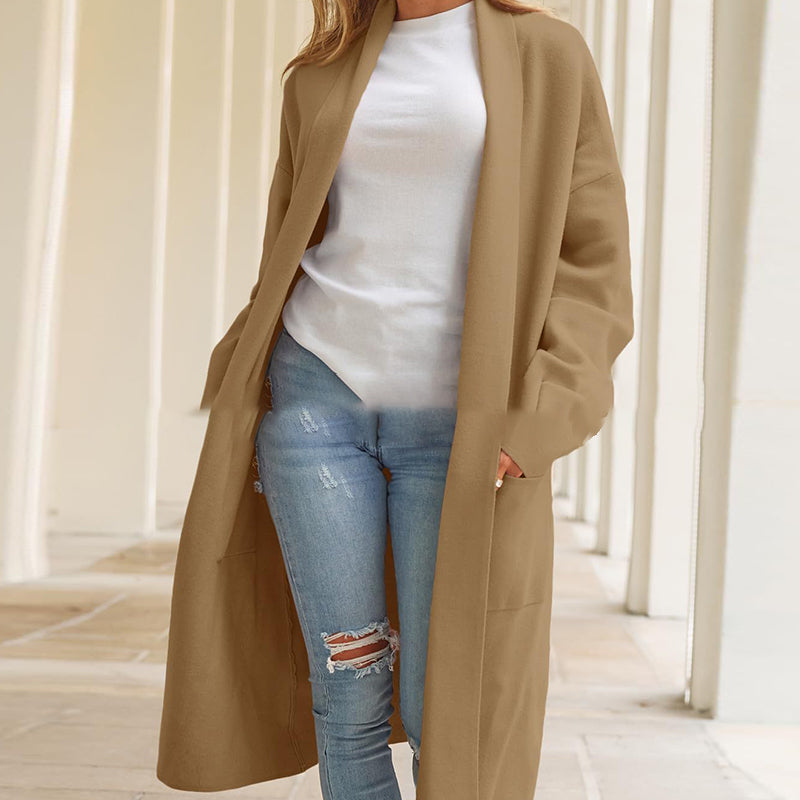 Brandy - Klassische lange Jacke für Frauen
