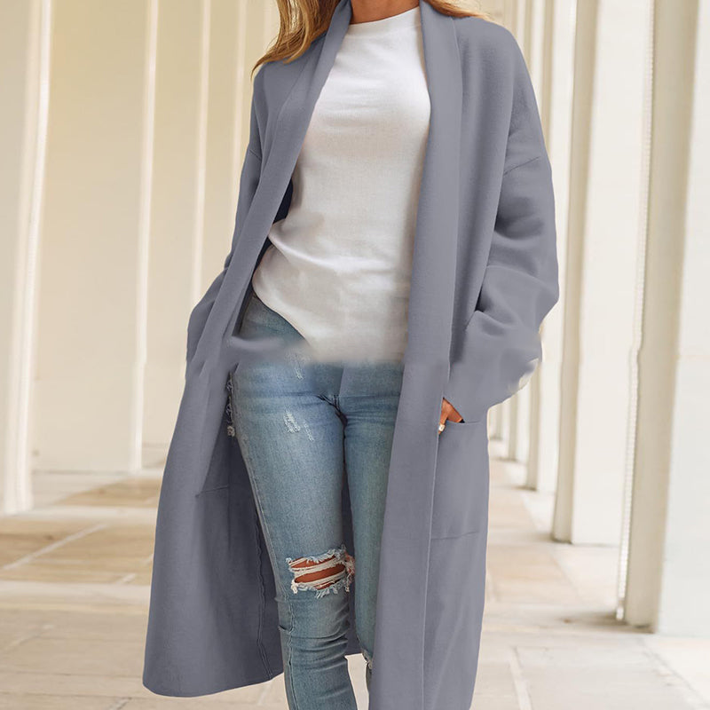 Brandy - Klassische lange Jacke für Frauen