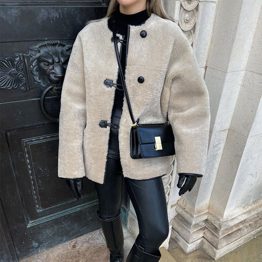 Marloes - Elegante Pelzjacke für Frauen