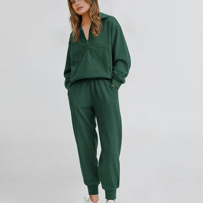 Melisande - Stylisches Half-Zip-Set für Frauen