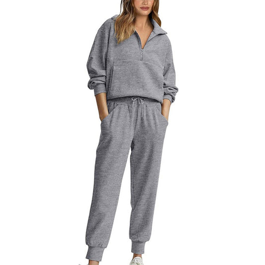 Melisande - Stylisches Half-Zip-Set für Frauen
