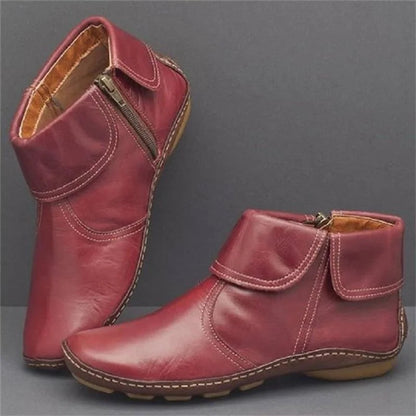 Lesolde - Lässige Stiefel mit Reißverschluss für Frauen