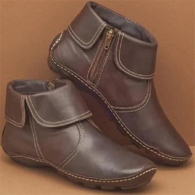 Lesolde - Lässige Stiefel mit Reißverschluss für Frauen