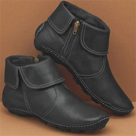 Lesolde - Lässige Stiefel mit Reißverschluss für Frauen