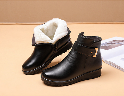 Jairie - Klassische Plüschstiefel für Frauen