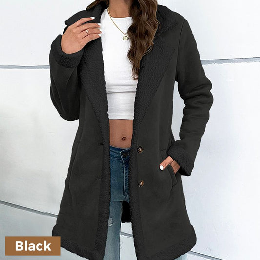 Ronda - Elegante flauschige Jacke für Frauen