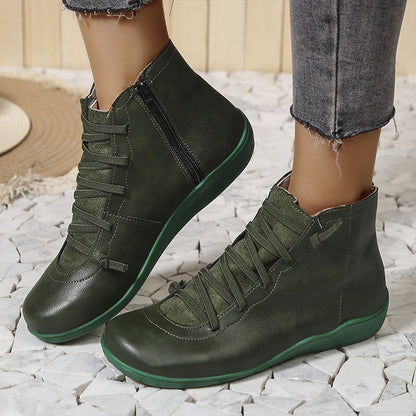 Meva - Vintage-Knöchelschuhe für Frauen