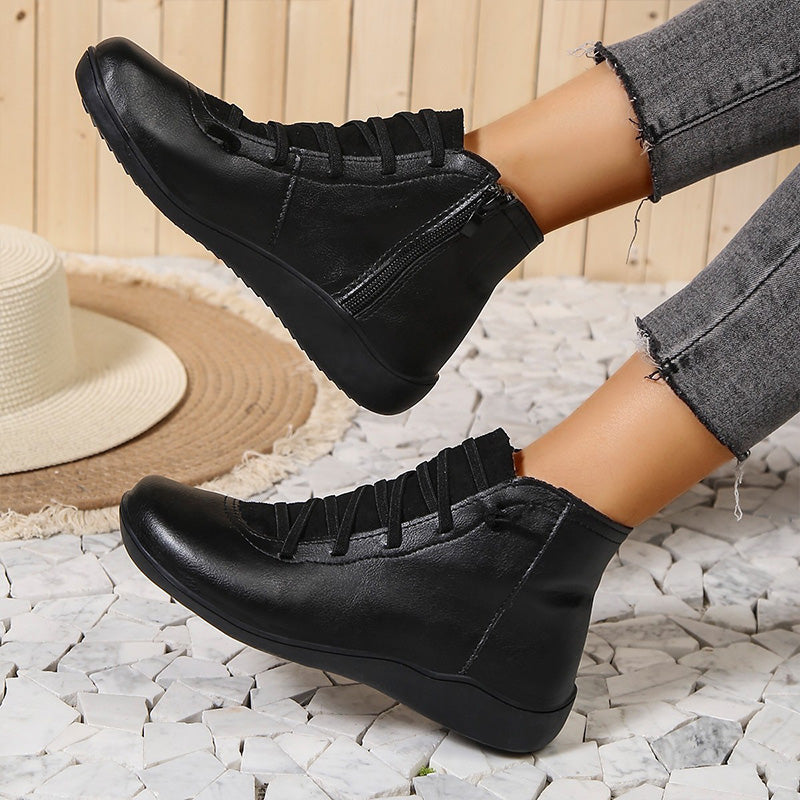 Meva - Vintage-Knöchelschuhe für Frauen