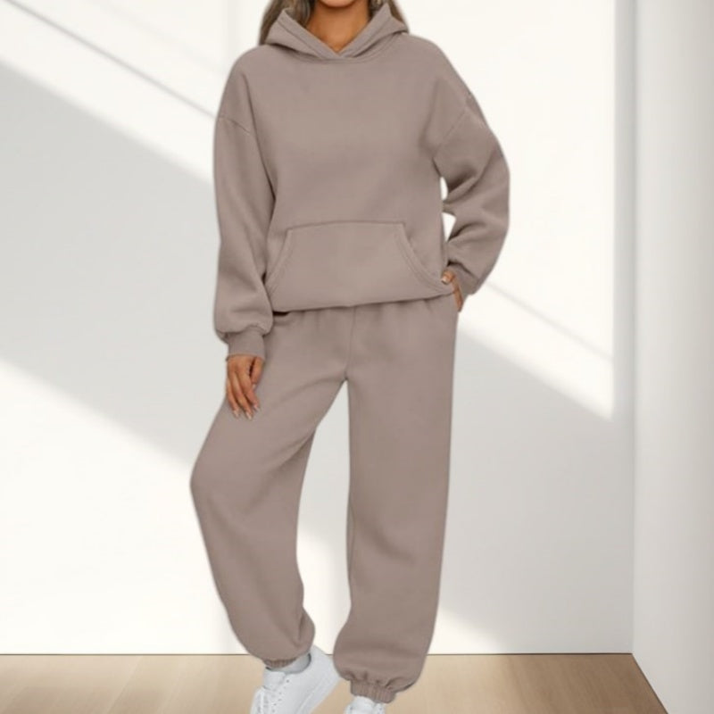 Alliah - Schickes Hoodie-Set für Frauen