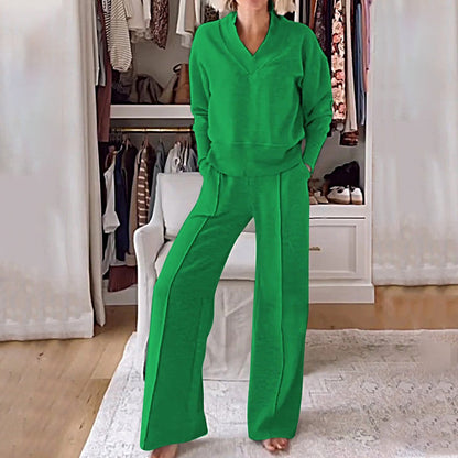 Arwen - Bequemes Schlaghosen-Set für Frauen